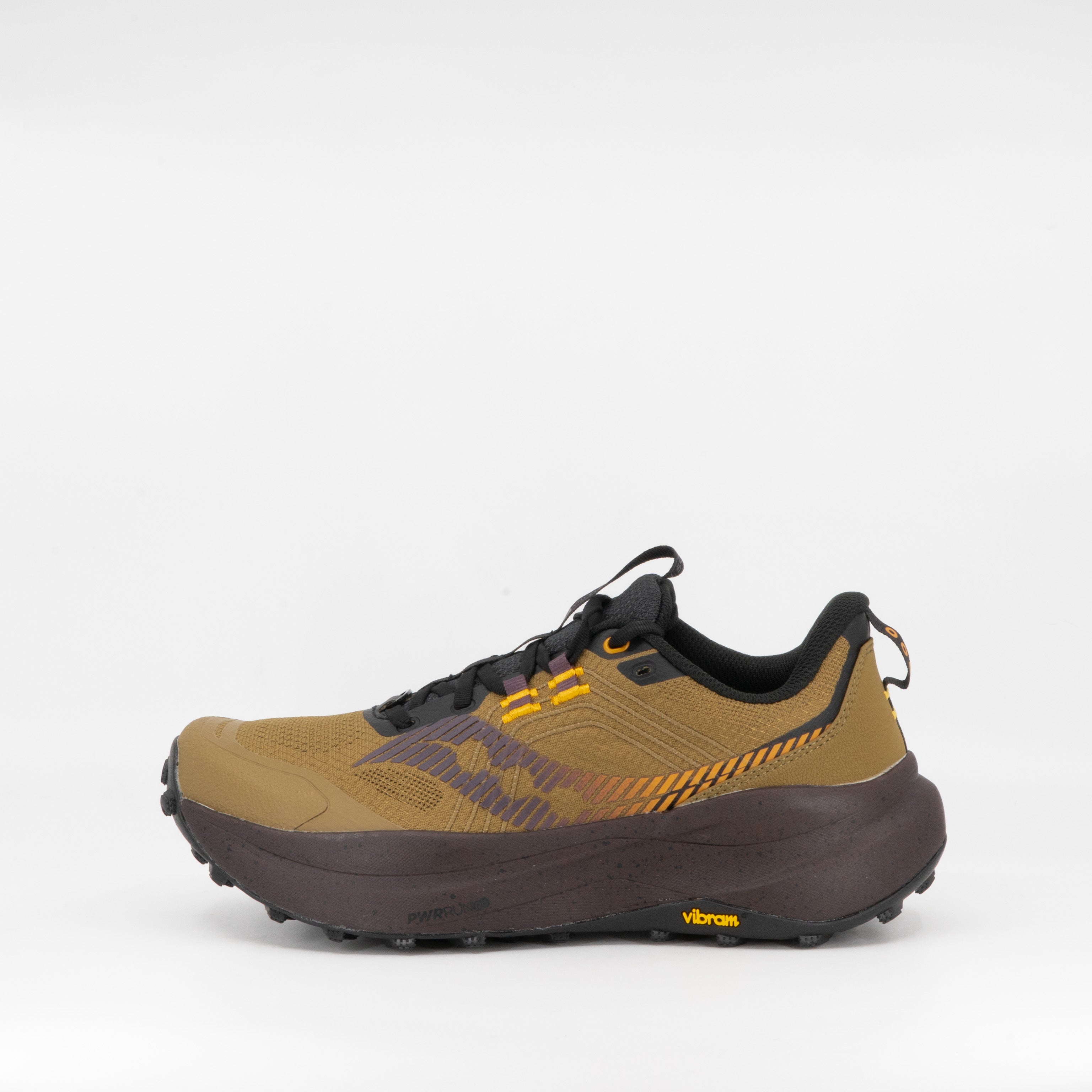 Saucony Xodus Ultra 4 (D Standard) Mens Kodiak/Wine - Frontrunner Colombo